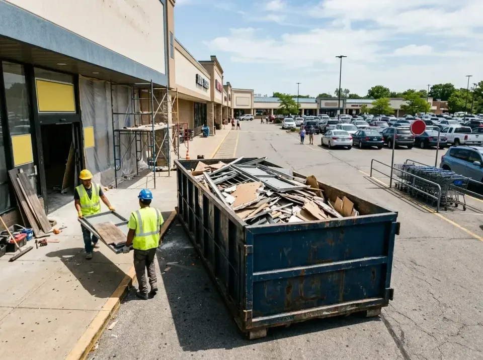 retail-store-renovation-debris-003 — frequently asked questions, Roll-off Dumpster Rentals in Laguna Vista, TX